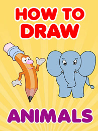 幼儿绘画教程 如何画动物封面