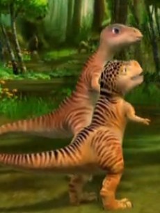 恐龙系列之丛林奇遇DVD封面